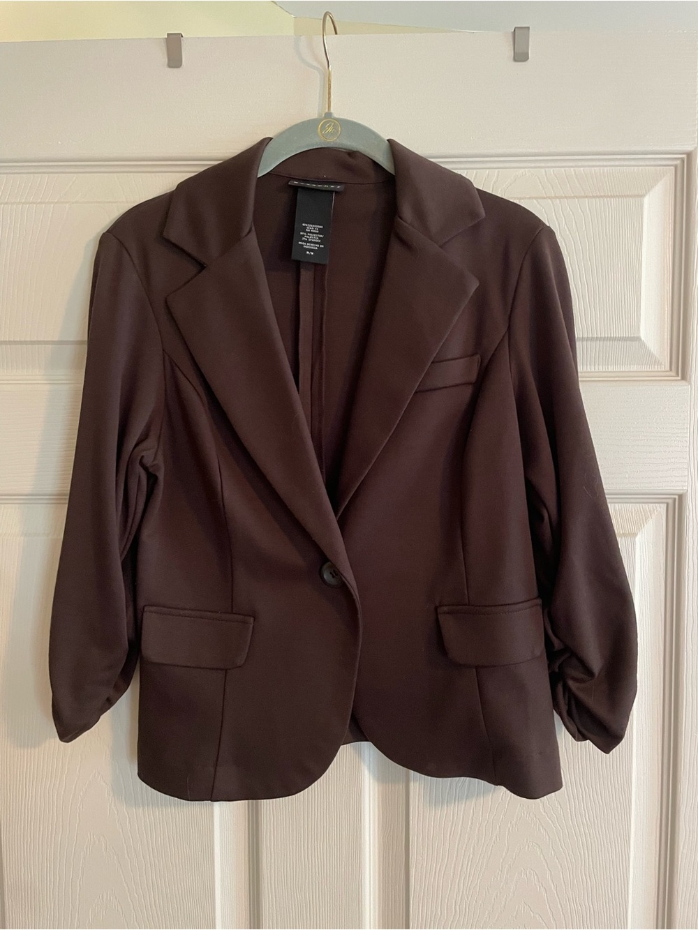 Metaphor Classic Brown Women's Blazer Jacket